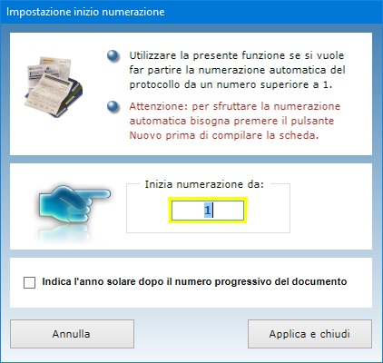 Archivio Documenti - Software per organizzare i propri documenti in un  dettagliato schedario e per protocollare la posta ricevuta, inviata e  interna