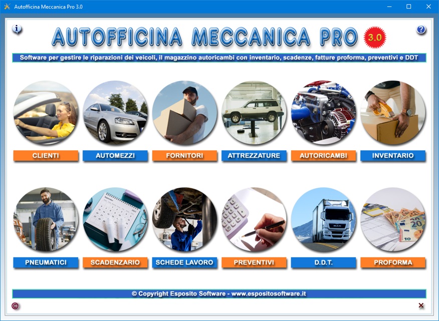 Modifiche meccaniche pneumatici per auto con una chiave