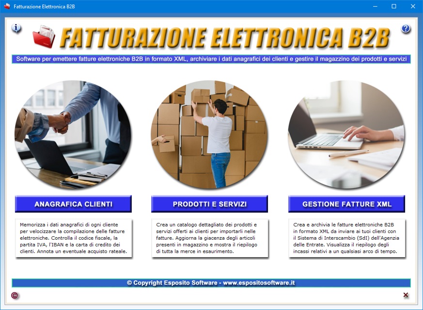 Fatturazione Elettronica B2B Software per emettere fatture