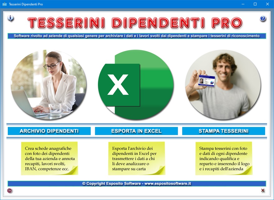 Fare clic per visualizzare la scheda relativa al programma