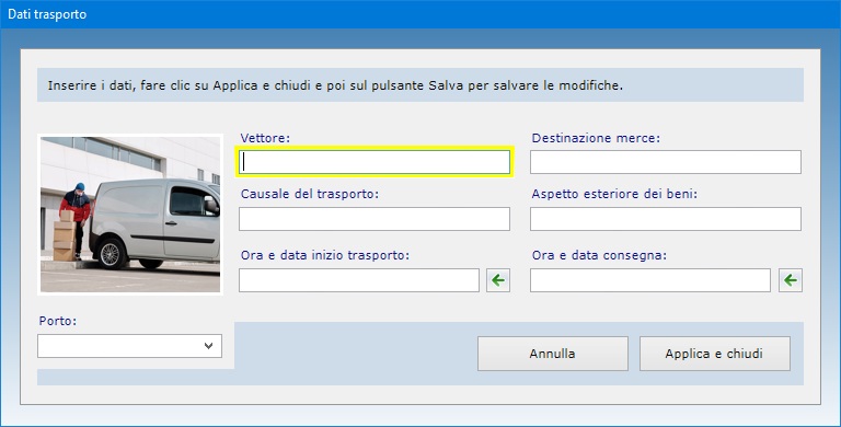 Magazzino e DDT - Software per gestire l'emissione dei documenti