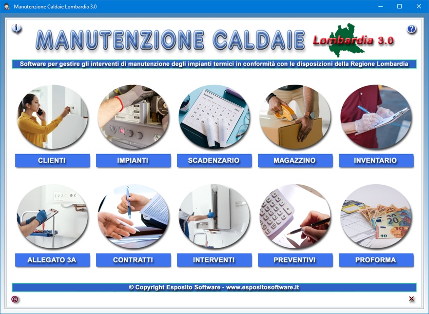 Fare clic per visualizzare la scheda relativa al programma