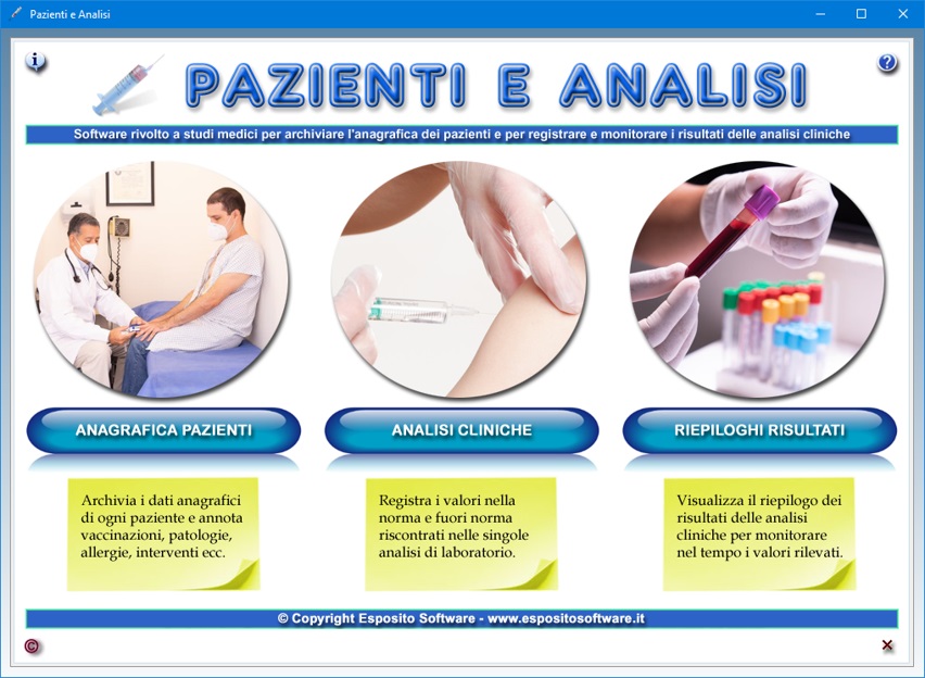 Fare clic per visualizzare la scheda relativa al programma