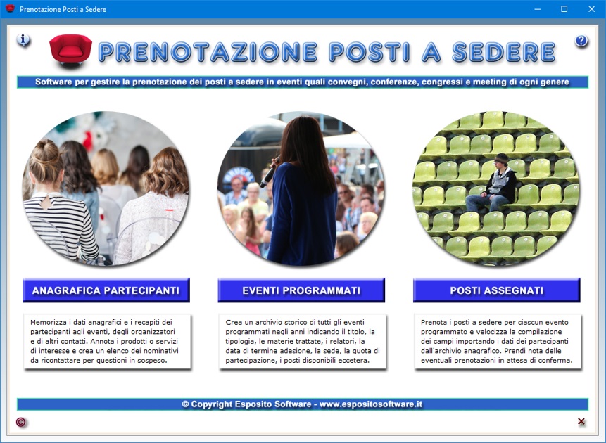 Fare clic per visualizzare la scheda relativa al programma