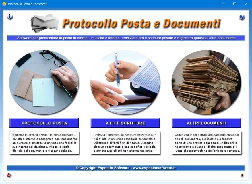 Fare clic per visualizzare la scheda relativa al programma