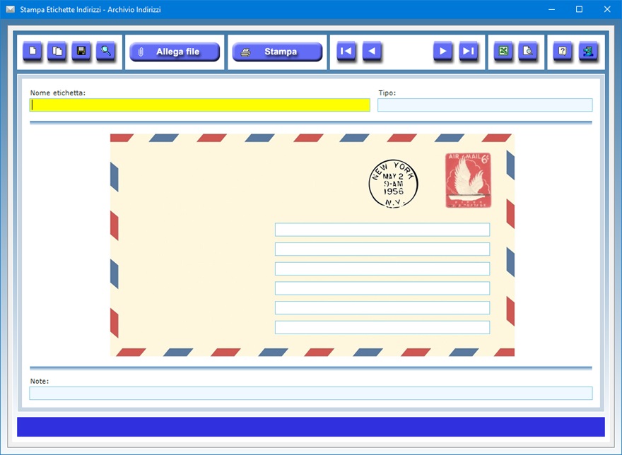 Stampa Etichette Indirizzi Software per stampare indirizzi o