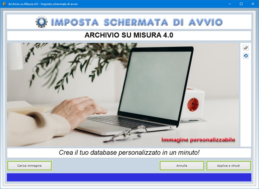 Archivio su Misura 4.0 Software per creare il proprio database