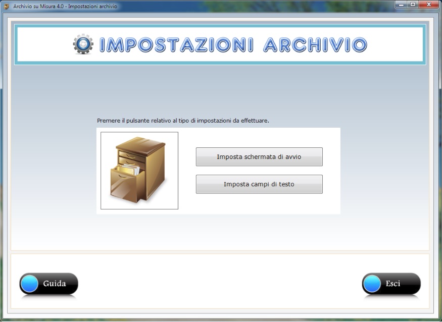 Archivio su Misura 4.0 Software per creare il proprio database