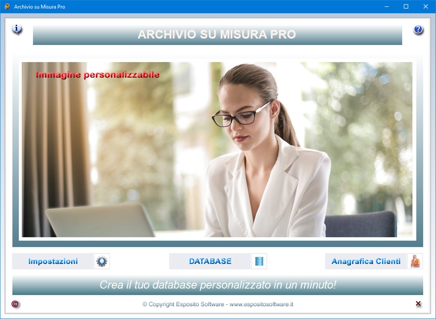 Archivio su Misura Pro Software per creare il proprio database