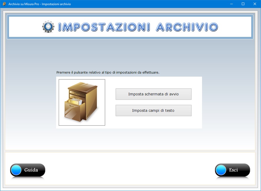 Archivio su Misura Pro Software per creare il proprio database